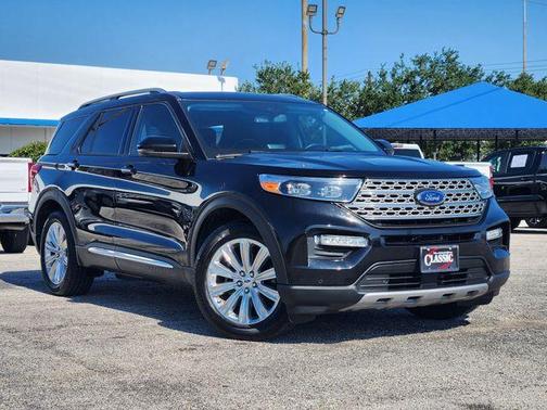 Agate Black Metallic 2022 Ford Explorer Limited