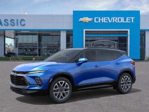 Blue 2026 Chevrolet Blazer RS