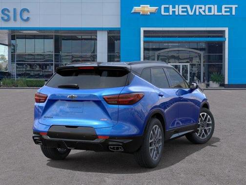 Blue 2026 Chevrolet Blazer RS