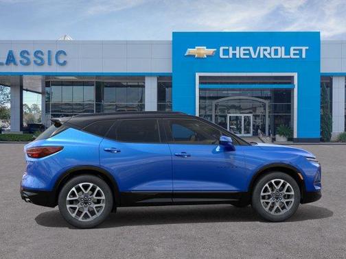Blue 2026 Chevrolet Blazer RS