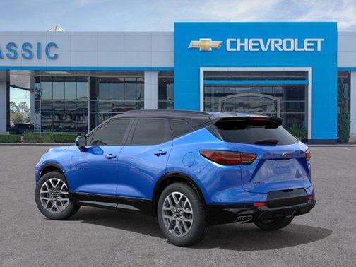 Blue 2026 Chevrolet Blazer RS