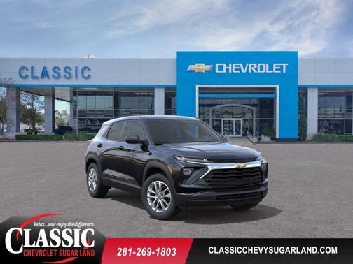 Black 2026 Chevrolet Trailblazer LS