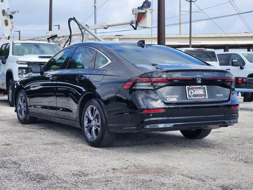 Jet Black 2025 Honda Accord Hybrid EX-L