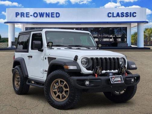 Bright White Clearcoat 2025 Jeep Wrangler Sport