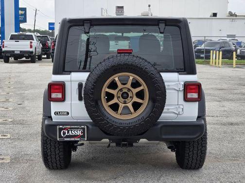 Bright White Clearcoat 2025 Jeep Wrangler Sport
