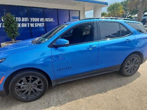 Rip Tide Blue 2024 Chevrolet Equinox RS