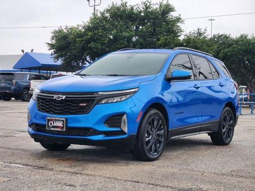 Rip Tide Blue 2024 Chevrolet Equinox RS