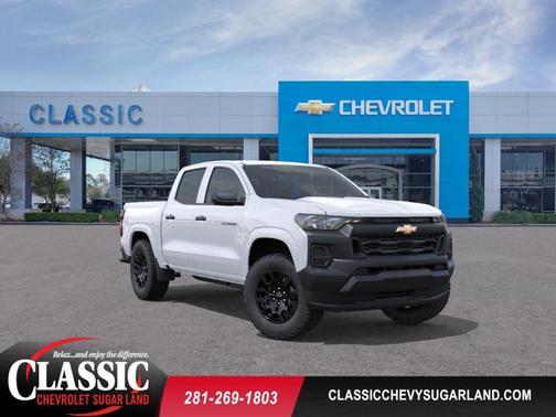 White 2026 Chevrolet Colorado WT