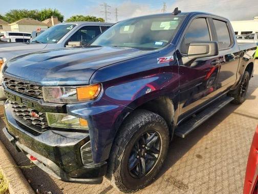 Northsky Blue Metallic 2021 Chevrolet Silverado 1500 Custom Trail Boss