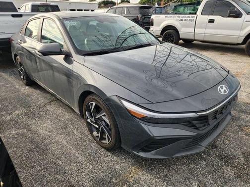 Gray 2024 Hyundai ELANTRA Limited