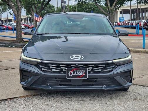 Gray 2024 Hyundai ELANTRA Limited