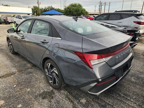 Gray 2024 Hyundai ELANTRA Limited