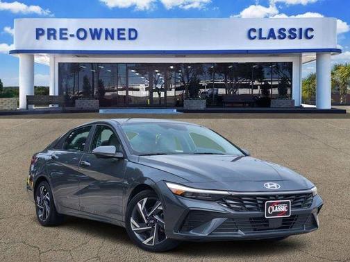 Gray 2024 Hyundai ELANTRA Limited