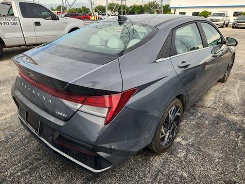 Gray 2024 Hyundai ELANTRA Limited