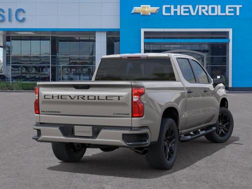 Tan 2026 Chevrolet Silverado 1500 Custom