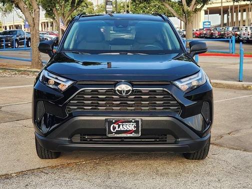 Midnight Black Metallic 2025 Toyota RAV4 Hybrid LE