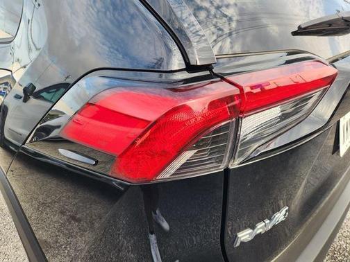 Midnight Black Metallic 2025 Toyota RAV4 Hybrid LE