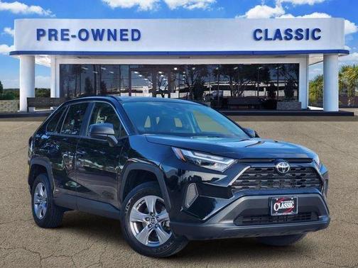 Midnight Black Metallic 2025 Toyota RAV4 Hybrid LE