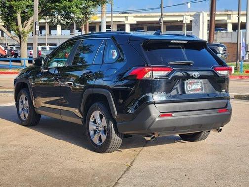 Midnight Black Metallic 2025 Toyota RAV4 Hybrid LE