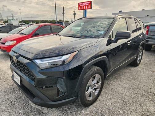 Midnight Black Metallic 2025 Toyota RAV4 Hybrid LE