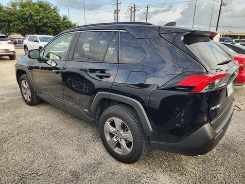 Midnight Black Metallic 2025 Toyota RAV4 Hybrid LE