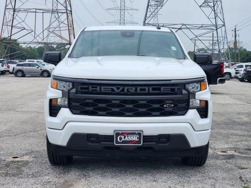 Summit White 2024 Chevrolet Silverado 1500 Custom