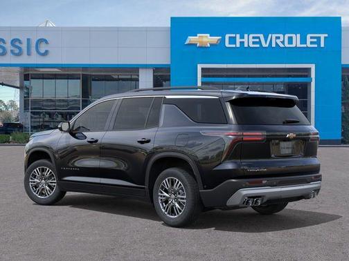 Black 2027 Chevrolet Traverse LT
