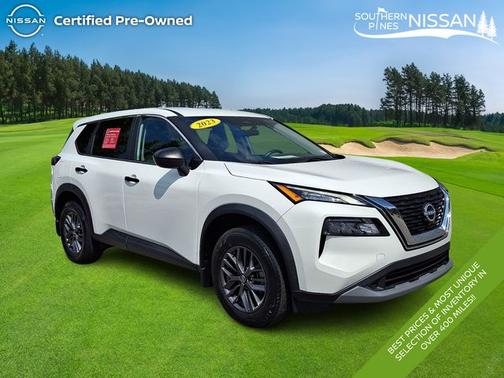 Glacier White 2023 Nissan Rogue S