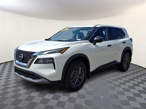 Glacier White 2023 Nissan Rogue S