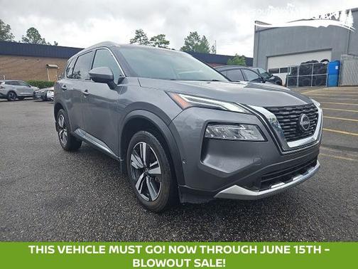 Gun Metallic 2023 Nissan Rogue Platinum