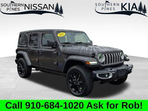 Granite Crystal Clearcoat Metallic 2025 Jeep Wrangler 4xe Sahara