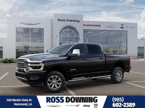 Diamond Black Crystal Pearlcoat 2026 RAM 2500 Laramie Crew Cab 4x4 6'4' Box