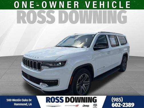 Bright White Clearcoat 2024 Jeep Wagoneer L Series II