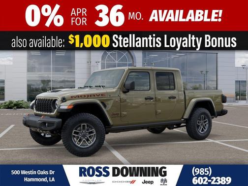 2026 Jeep Gladiator Mojave 4x4