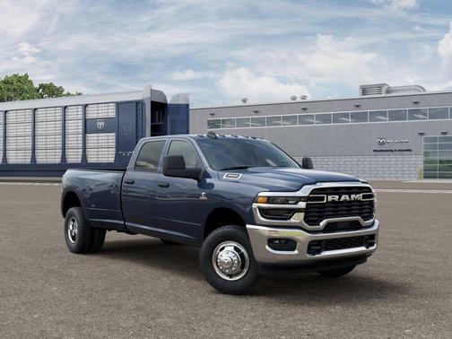 Forged Blue Metallic 2026 RAM 3500 Tradesman Crew Cab 4x4 8' Box