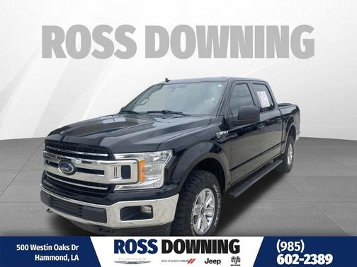 Agate Black Metallic 2019 Ford F-150 XLT