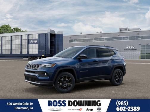 Fathom Blue Pearl Coat 2026 Jeep Compass Latitude