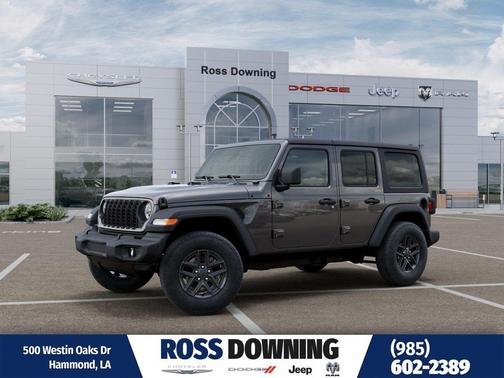 Granite Crystal Metallic Clearcoat 2026 Jeep Wrangler Sport S