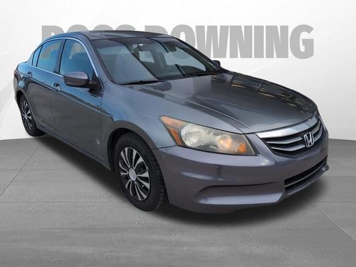 Gray 2012 Honda Accord 2.4 LX