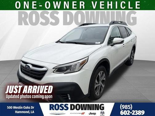 Crystal White Pearl 2022 Subaru Outback Limited