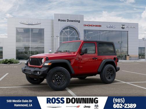 Firecracker Red Clearcoat 2026 Jeep Wrangler Sport