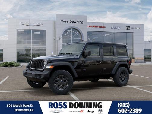 Black Clearcoat 2026 Jeep Wrangler Sport S