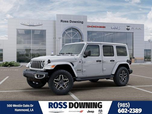 Bright White Clearcoat 2026 Jeep Wrangler 4-Door Sahara 4x4
