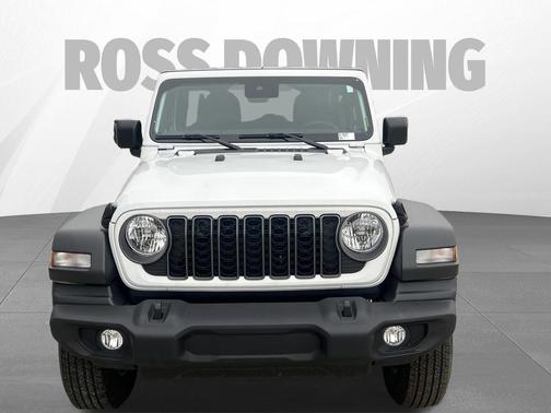 Bright White Clearcoat 2025 Jeep Wrangler Sport S