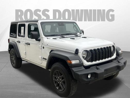 Bright White Clearcoat 2025 Jeep Wrangler Sport S