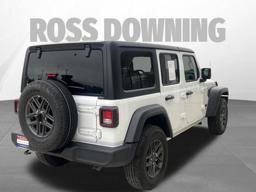 Bright White Clearcoat 2025 Jeep Wrangler Sport S