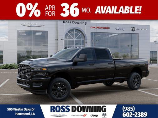 2026 RAM 2500 Black Express Crew Cab 4x4 8' Box