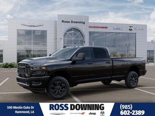 Diamond Black Crystal Pearlcoat 2026 RAM 2500 Black Express Crew Cab 4x4 8' Box