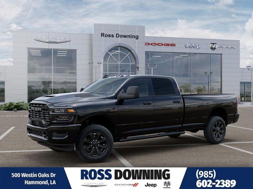 Diamond Black Crystal Pearlcoat 2026 RAM 2500 Black Express Crew Cab 4x4 8' Box