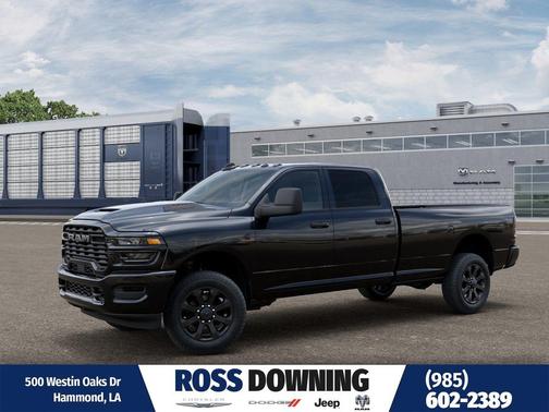 Diamond Black Crystal Pearlcoat 2026 RAM 2500 Black Express Crew Cab 4x4 8' Box